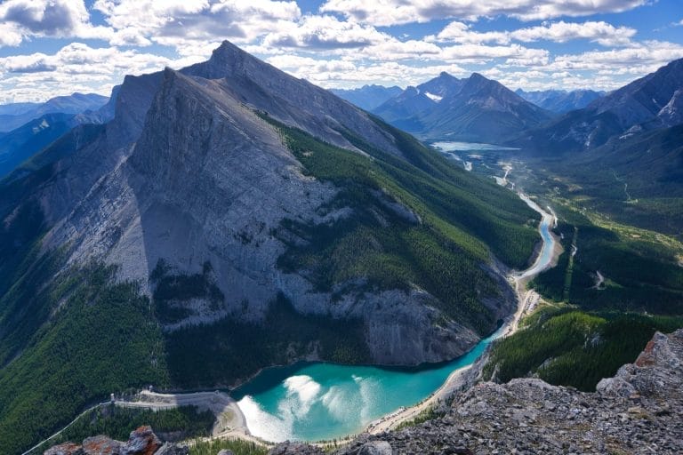 canmore mountain view