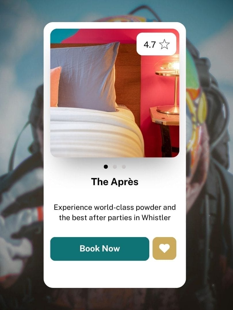 The Apres is a vacation rental under our management in Whistler